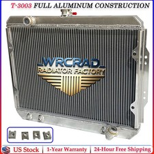 Aluminum Radiator Fits 1990 1991 1992 1993 Dodge Ram 50 2.4L 2.6L 3.0L L4 Engine picture