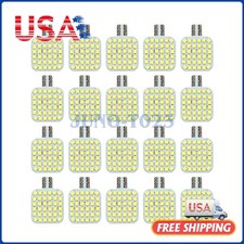 20X Super White LED T10/921/194 36SMD RV Camper Trailer Interior Light Bulbs 12v picture