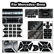 Car Interior Stickers Button Decals For Mercedes Benz W172 W204 W212 W218 W207 picture