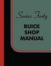 1934-1935 Buick Series Forty Shop Manual picture