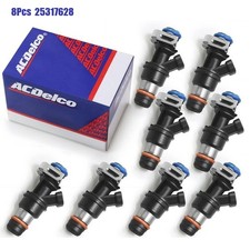 New 8Pcs OEM 25317628 Fuel Injectors For 99-07 Chevy Silverado GMC 4.8/5.3/6.0L picture