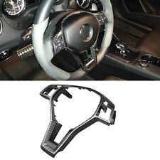 Steering Wheel Decor Cover Trim Carbon Look For Mercedes Benz CLA45 2012-14 AMG picture