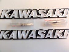 1974-1980 Kawasaki KZ900/1000 PAIR of TANK EMBLEMS/ BADGES 7
