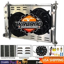 Radiator Shroud Fan For 1997-2004 2003 02 Ford Mustang GT SVT 4.6/5.4L V8 AT/MT picture