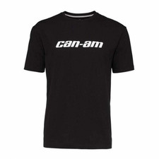 CAN-AM OEM Signature T-Shirt Black/White Mens MEDIUM Apparel 454430 picture