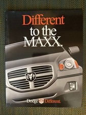 Vintage 1999 Dodge MaxxCab Concept Truck Dealership Brochure picture