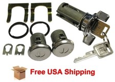 Fits 1969-1977 Corvette Ignition & Door lock set with GM Keys SHIPS FREE picture