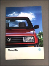 1991 VW Volkswagen Jetta UK 20-page Original Car Sales Brochure Catalog picture