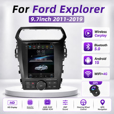 9.7'' Car Radio Stereo Android 15 For Ford Explorer 2011-2019 Carplay GPS Navi picture