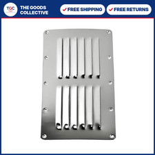 Stainless Steel Rectangle Louvered Vent 5