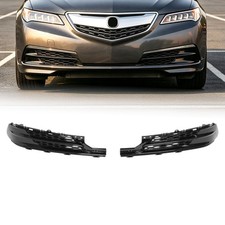 Pair of Gloss Black Front Bumper Grille For Acura TLX 2015-2017 #AC1038106 picture