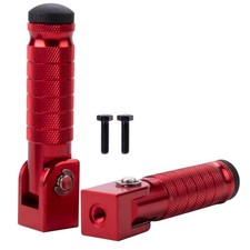 Universal Foldable Motorcycle Foot Pegs  CNC Passenger Footrests for Dirt Bikes picture