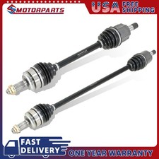 2X Front CV Axle Shafts Assembly For 2006-2015 Honda Civic 1.8L Automatic Trans picture