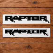 Ford Raptor SET Truck Lettering Decals Vinyl Graphic picture