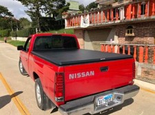 Bed Cover Nissan D21 And King Cab Lona Para Batea Roll Up picture
