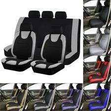 Full Set Fabric Seat Cover Breathable For Nissan Altima Sentra Rogue Murano Leaf picture