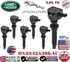 ✅GENUINE 6x Ignition Coils For 2013-2021 JAGUAR LAND ROVER 3.0L # DX23-12A366-AC picture