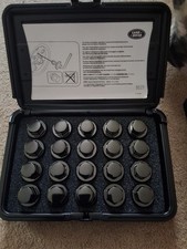 LAND ROVER RANGE ROVER GLOSS BLACK LUG NUTS (Set of 20) - VPLWW0078/ VPLGW0169 picture