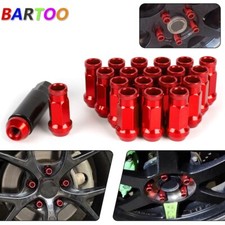 20PCS M12x1.5mm/1.25mm Extended Steel Tuner Open Ended Wheel Lug Nuts for Honda picture