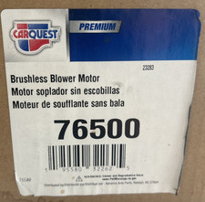 Carquest Premium / Four Seasons Brushless HVAC Blower Motor with Wheel (76500) picture