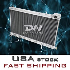 2 Row Alu Radiator For 2003-2005 Subaru Forester X/XS/XT 2.5L Turbo H4 GAS EJ255 picture