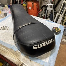 1974 Suzuki RV125 Van Van OEM Seat & Mounts  Yellow  RV Rare  picture