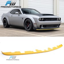 Fit 18-23 Dodge Challenger Wide Body Red Eye Front Bumper Lip Splitter Protect picture