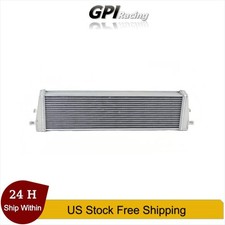Aluminum Universal Single Pass Air-Water Heat Exchanger Overallsize 30