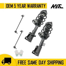 2x Front Complete Strut Assembly & 2x Sway Bar Link Kits For 11-13 200 3.6L picture