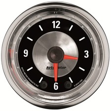 AutoMeter 1284 American Muscle Clock Gauge 2-1/16