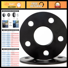 5mm Hubcentric Wheel Spacers 5x110 for Jeep, Chevy, Pontiac, Saab - 2 Pack picture