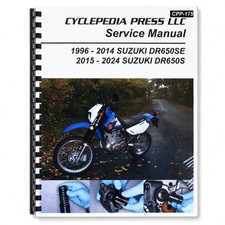 1996-2026 Suzuki DR650SE DR650S DR650 DR 650 Dual Sport SERVICE & REPAIR MANUAL picture