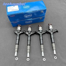 4pcs 23670-0L010 Fuel Injector for Toyota Engine Hilux-FTV 2KD-FTV 23670-09360 picture