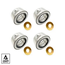 Axiom Supply Polaris Lifetime Warranty Wheel Bearing 4 Pack w/ Axle Washers RZR  picture