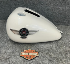 OEM HARLEY-DAVIDSON 2011-2017 SOFTAIL Fuel Tank CRUSHED ICE PEARL 61000154DZS picture