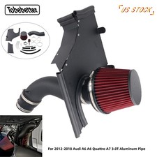 For 2012-18 Audi A6 A6 Quattro A7 3.0T Aluminum Pipe Cold Air Intake System Kit picture