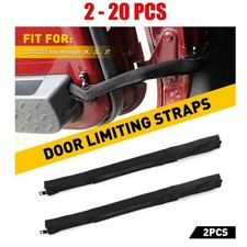 2-20X Limiting Door Straps Belt OxFord Replace For Jeep Set 2007-2021 Wrangler picture