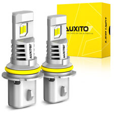 2PCS 9007 LED Headlight Bright Bulbs Kit 6500K White 40000LM High Low Lamps M6 picture