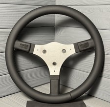 Italvolanti Ati 1 New Leather Steering Wheel, 3 Spokes, Indianapolis Formel picture