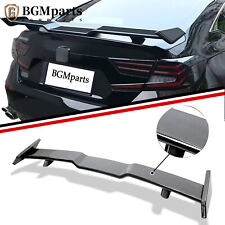 For 18-22 8th Camry 10th Honda Accord Rear Truck Spoiler Wing Carbon Fiber Style picture