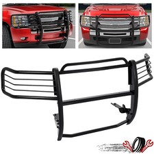 For 07-2014 Chevy Suburban/Tahoe Front Bumper Brush Grill Guard Protector Black picture