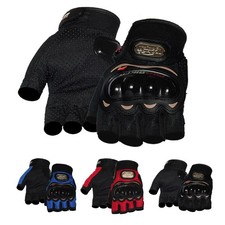 Mens Tactical Fingerless Half Finger Gloves Army Military Motorcycle Bike Gloves picture