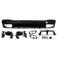 Shark Fins Rear Bumper Diffuser+TailPipes For Mercedes Benz W167 GLE63 2020-2024 picture