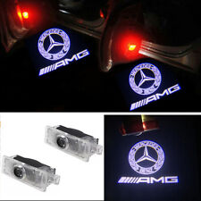 2x AMG LED Car Door Courtesy Laser Projector Light HD For Mercedes-Benz CLA CLS picture
