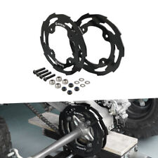 NICECNC Rear Dual Sprocket Guard Chain Protection For Yamaha YFZ450R 2009-2023 picture