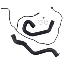 Upper and Lower Radiator Coolant Hose Tube & Radiator Reservoir Line picture