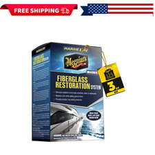 Meguiar's Marine RV Fiberglass Restoration Kit Boat Cleaner Wax picture