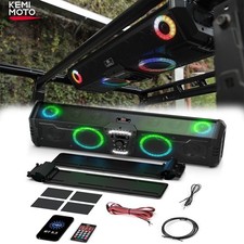 KEMIMOTO Midnight 90 UTV Sound System Audio Roof For Can Am Defender / Commander picture