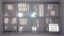 Kawasaki KDX200 1989–1994 Engine Bolt Kit Stainless Set Polished picture