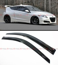 JDM WAVY STYLE SMOKED WINDOW VISOR RAIN/SUN VENT SHADE FOR 2011-2016 HONDA CRZ picture